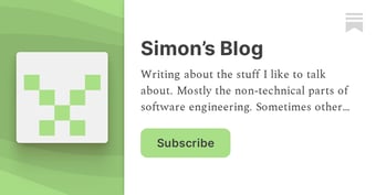 Article: Simon’s Blog | Simon Lepkin | Substack